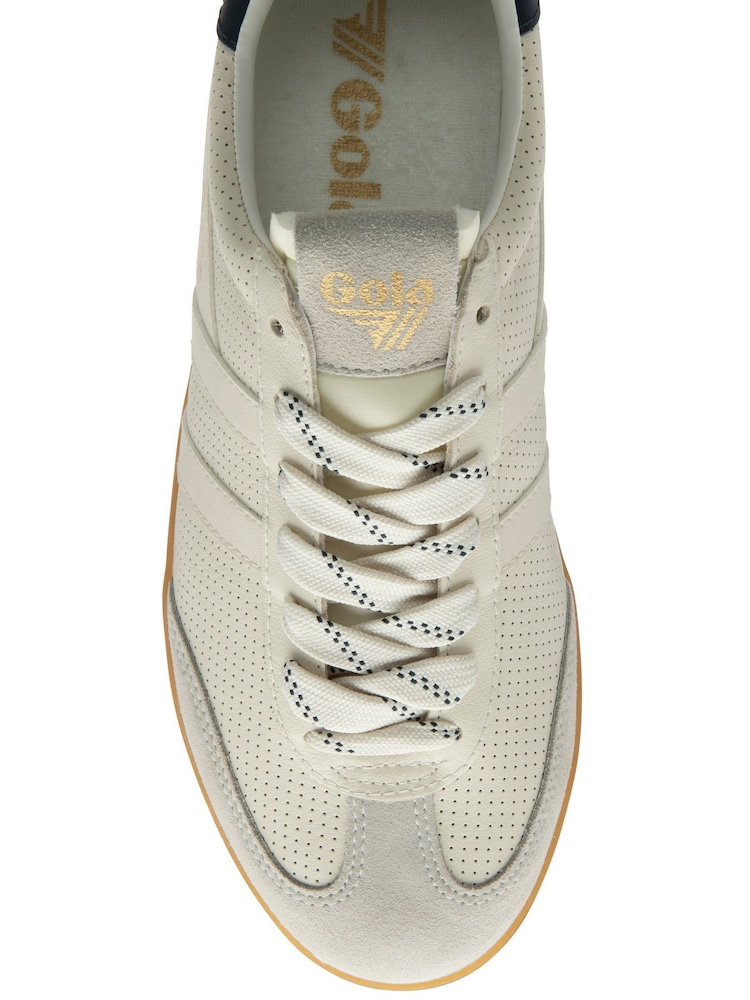Gola Cream Mens Cyclone 76 Trainers - Image 4 of 4