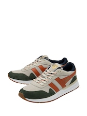 Gola Khaki Green Mens Delta Trainers - Image 2 of 4