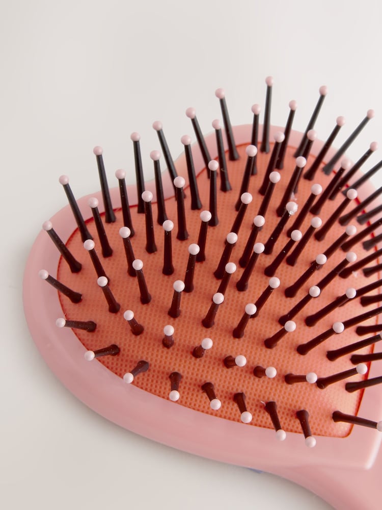 Rosa - Initial Hair Brush With Bows - Imagen 2 de 3