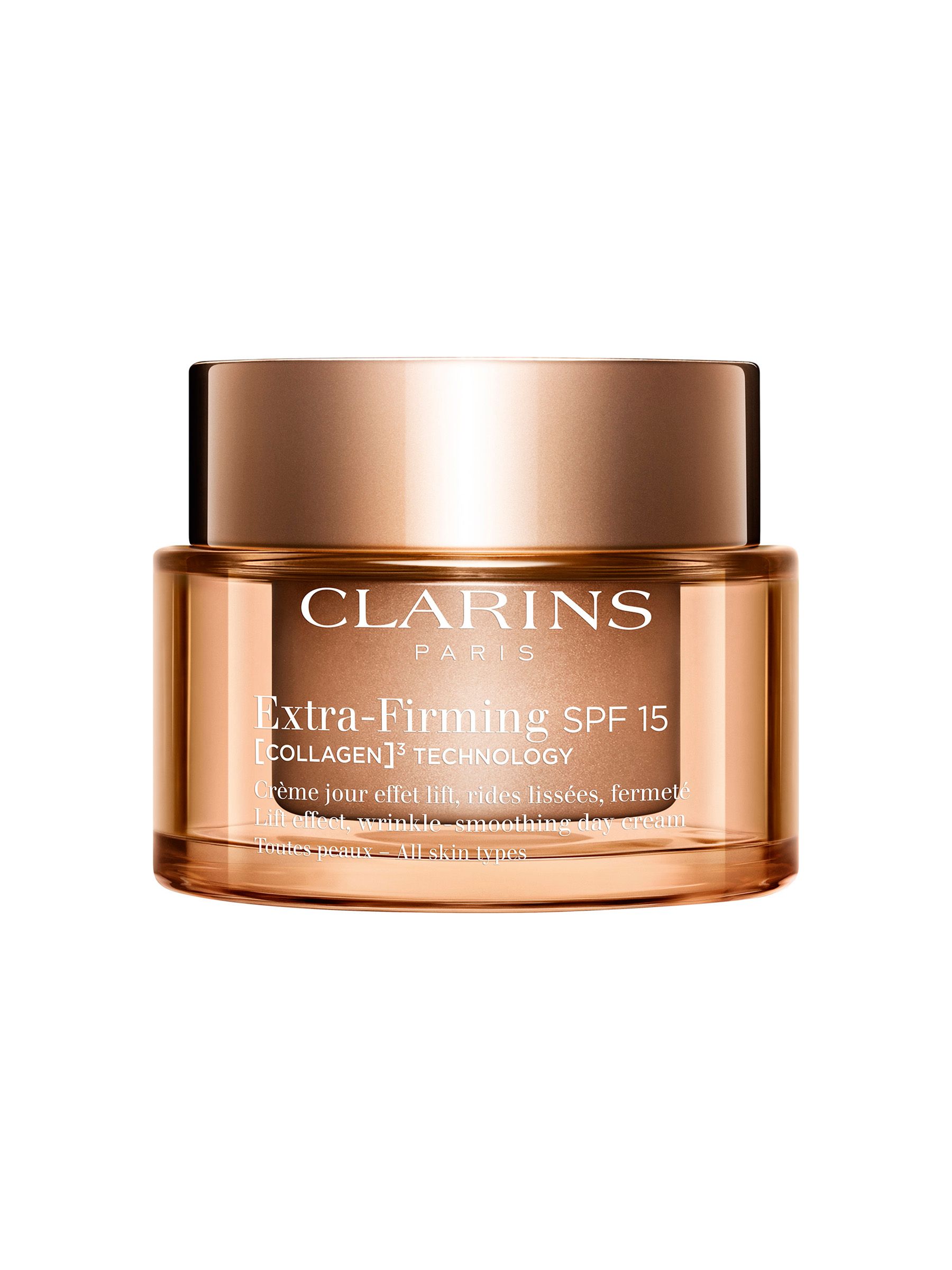 Clarins Extra-Firming SPF 15 Anti-Aging Day Face Cream All Skin Types 50ml - Image 7