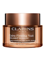 Clarins Extra Firming Night Cream All Skin Types Moisturiser 50ml - Image 1 of 9