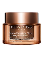 Clarins Extra Firming Night Cream Dry Skin Moisturiser 50ml - Image 1 of 6