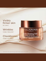 Clarins Extra Firming Night Cream Dry Skin Moisturiser Refill - Image 4 of 8