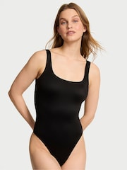 Victoria's Secret Black FeatherSoft™ Square Neck Tank Bodysuit - Image 1 of 3