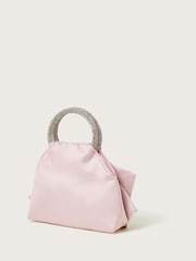 Monsoon Pink Bow Dazzle Cross Body Bag - Image 2 of 4