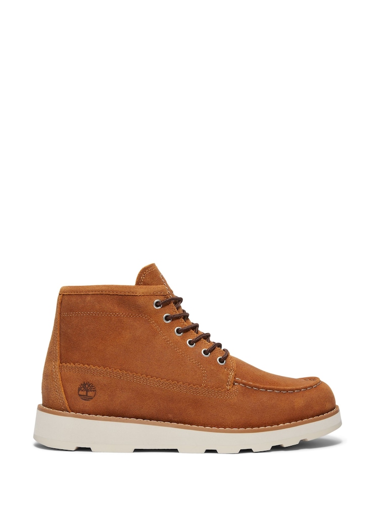 Timberland Britton Mills Brown Suede Mocassin Boots - Image 1 of 9 Timberland Britton Mills Brown Suede Mocassin Boots - Image 1 of 9