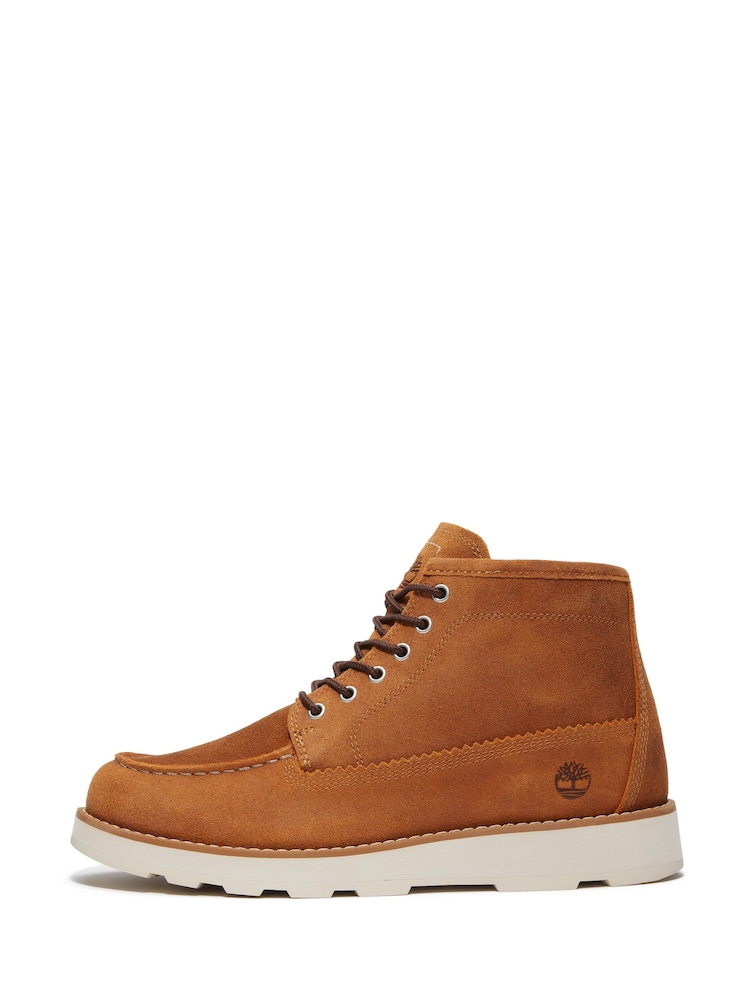 Timberland Britton Mills Brown Suede Mocassin Boots - Image 2 of 9 Timberland Britton Mills Brown Suede Mocassin Boots - Image 2 of 9