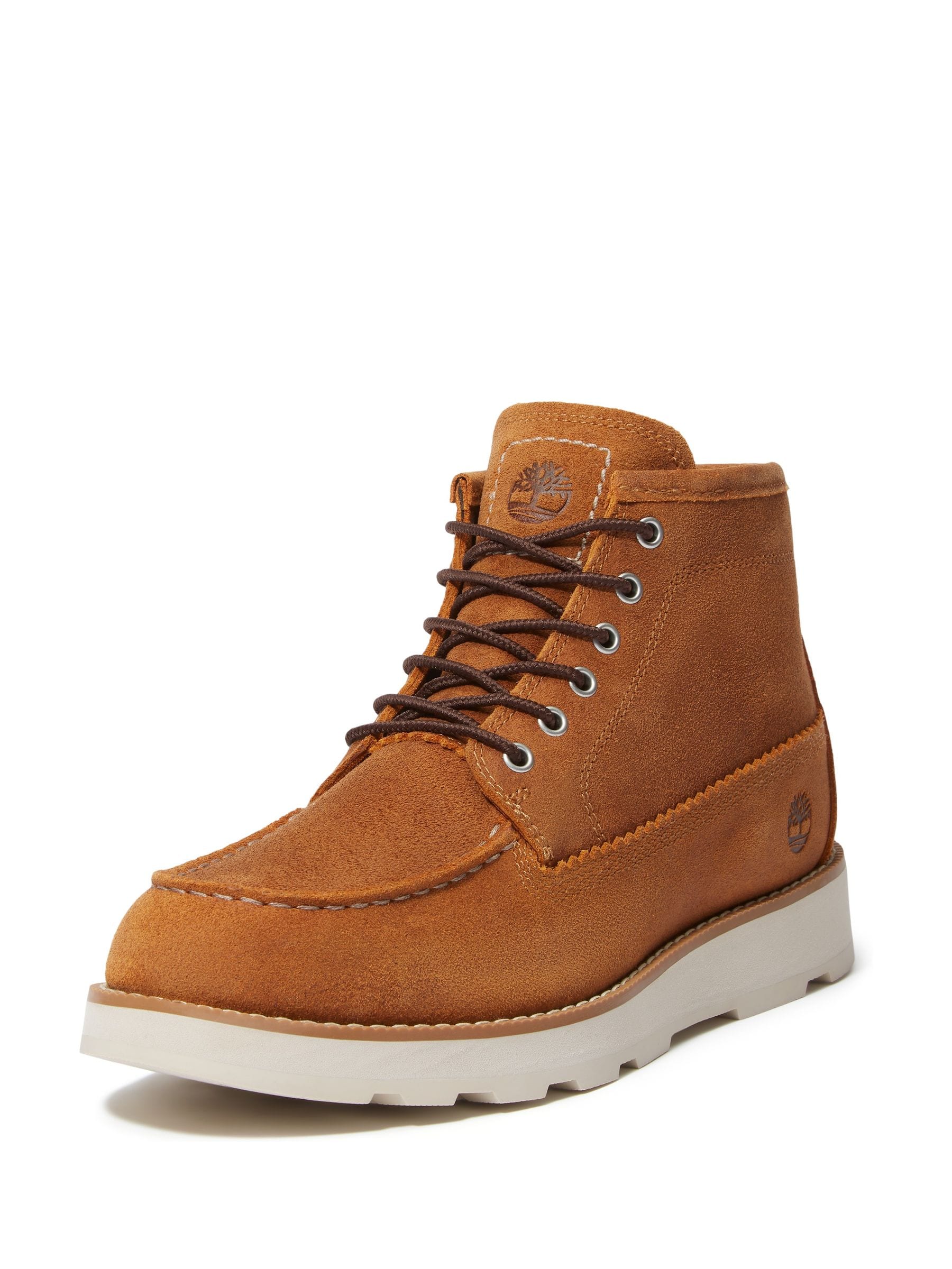 Buy Timberland Brown Britton Mills Suede Mocassin Boots from Next