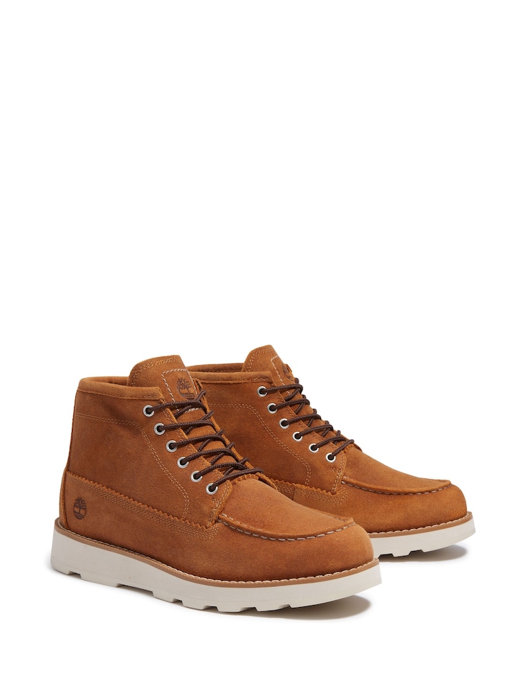 Buy Timberland Brown Britton Mills Suede Mocassin Boots from Next Oman