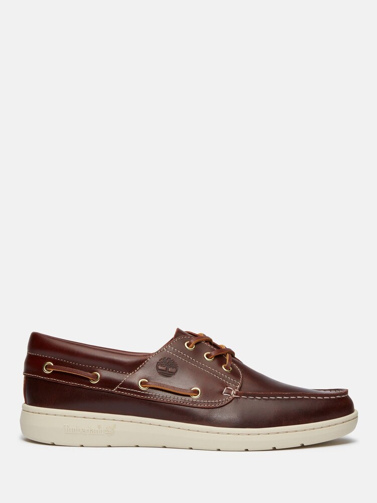 Timberland Red Portofino Pier Boat Shoes - Image 1 of 8