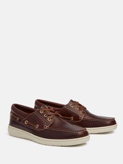 Timberland Red Portofino Pier Boat Shoes - Image 3 of 8