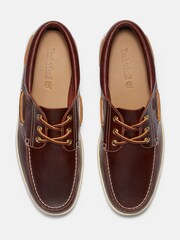 Timberland Red Portofino Pier Boat Shoes - Image 6 of 8
