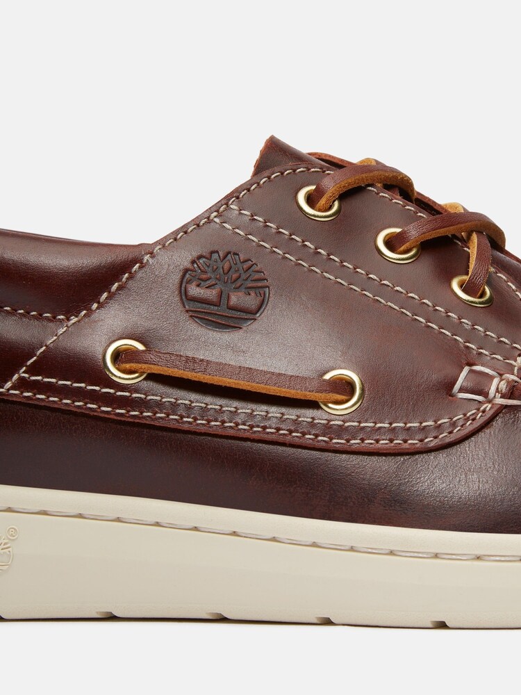 Timberland Red Portofino Pier Boat Shoes - Image 8 of 8