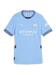 Puma Blue Womens Manchester City 24/25 Home Jersey - Image 6 of 7