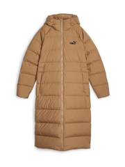 Puma Natural Womens Long Hooded Down Coat - Image 6 of 7