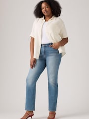Levi's® Eternal Indigo Curve 314™ Shaping Straight Jeans - Image 3 of 7