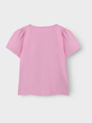 Name It Pink Bluey Short Frill Sleeve T-shirt - Image 2 of 2