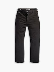 Levi's® Black Sprout Curve Ribcage Straight Jeans - Image 4 of 4
