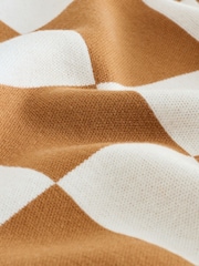 Tan Brown Knitted Crew Neck Jumper (3mths-7yrs) - Image 3 of 5