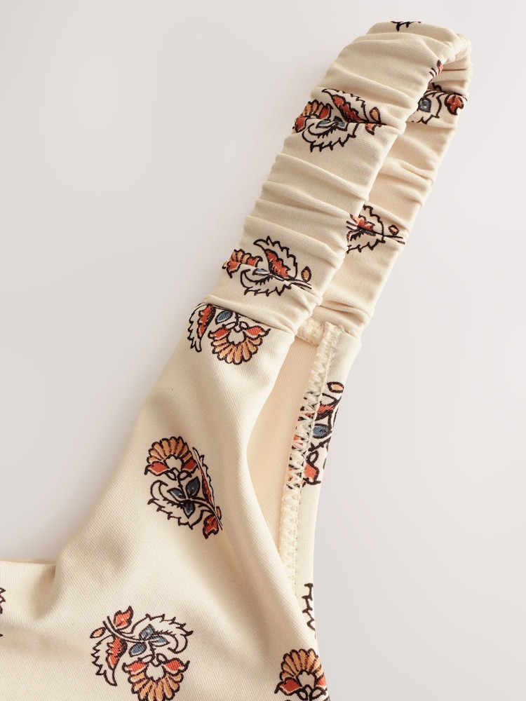 Cream Woodblock Tanga Bikini Bottoms - Image 7 of 7 Cream Woodblock Tanga Bikini Bottoms - Image 7 of 7