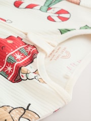Multi Baby Christmas Character Sleepsuit (0mths-3yrs) - Image 6 of 11