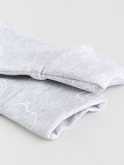 Grey Baby Two Way Zip Sleepsuits 3 Pack (0-2yrs) - Image 12 of 13