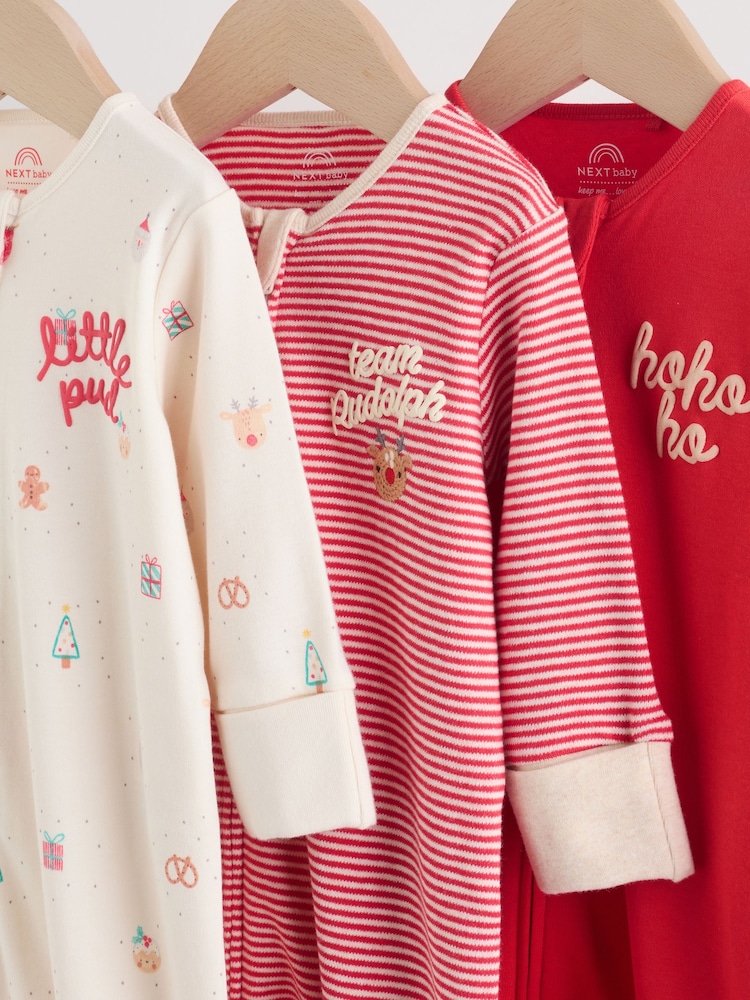 Mud Pie Baby Girls Baby Pink Ruffle Sleeper