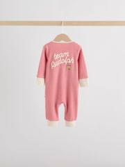 Rot - Baby Christmas Sleepsuits 3 Pack (0mths-3yrs) - Bild 6 von 18
