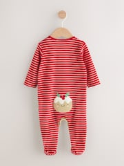 Brown Pudding - Baby Christmas Dress Up Sleepsuit (0mths-2yrs) - Bild 6 von 12