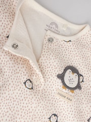 Ecru Baby Christmas Sleepsuits 3 Pack (0mths-2yrs) - Image 10 of 16