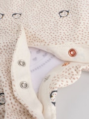Ecru Baby Christmas Sleepsuits 3 Pack (0mths-2yrs) - Image 13 of 16
