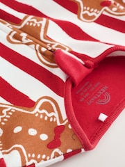 Red Gingerbread Matching Family Christmas Baby sleepsuit (0mths-3yrs) - Image 5 of 10