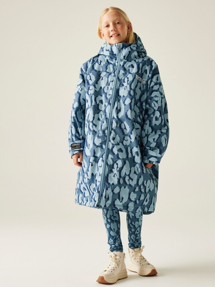 Regatta Blue Junior Hydrafort Waterproof Waterproof Changing Coats - Image 1 of 9