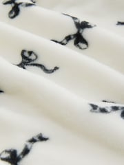 Monochrome Bows Supersoft Dressing Gown - Image 6 of 7