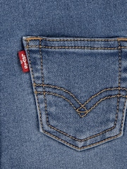 Levi's® Blue Baby Logo Denim Dungarees - Image 3 of 5
