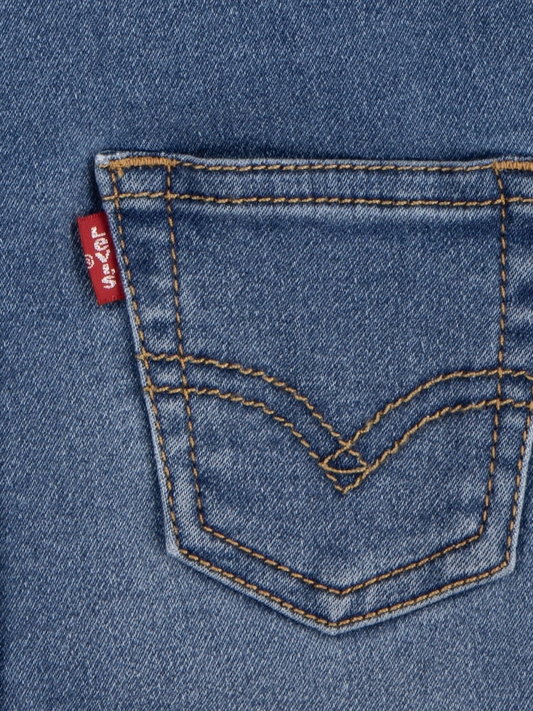 Levi's® Blue Baby Logo Denim Dungarees - Image 3 of 5