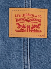 Levi's® Blue Baby Logo Denim Dungarees - Image 5 of 5