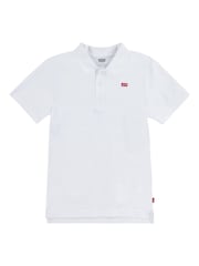 Levi's® White Batwing Logo 100% Cotton Polo Shirt - Image 4 of 7