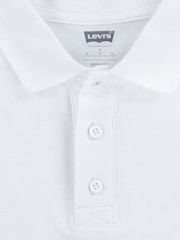 Levi's® White Batwing Logo 100% Cotton Polo Shirt - Image 6 of 7