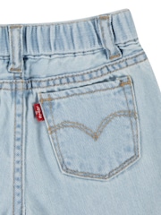 Levi's® Red Bomber Jacket T-Shirt and Wide Leg Jeans Set - Image 4 of 9
