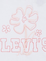 Levi's® Red Bomber Jacket T-Shirt and Wide Leg Jeans Set - Image 8 of 9