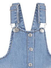 Levi's® Cargo Pocket Denim Dungaree Pinafore Dress - Imagen 3 de 5