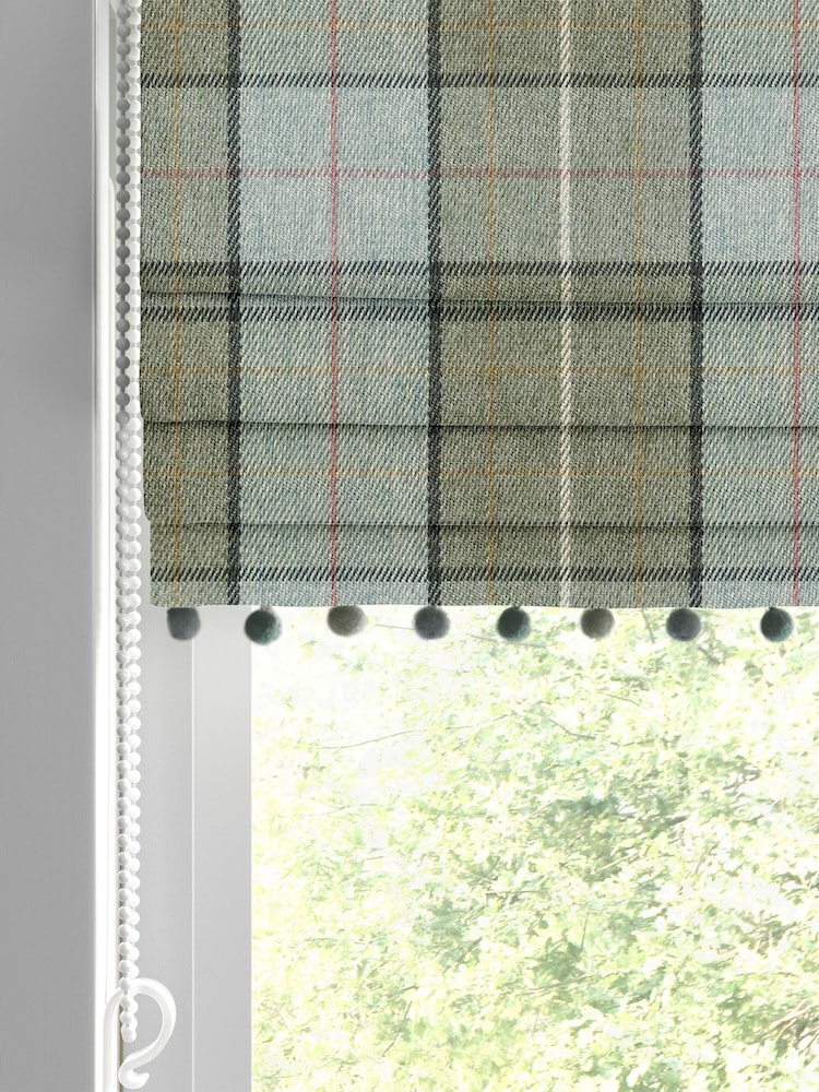 Laura Ashley Green Alfriston Made to Measure Roman Blind - Image 2 of 7