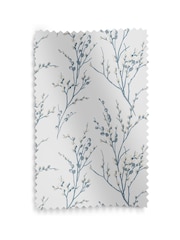 Laura Ashley Blue Pussy Willow Made to Measure Door Curtains - Image 10 of 10
