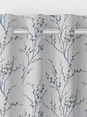 Laura Ashley Blue Pussy Willow Made to Measure Door Curtains - Image 7 of 10