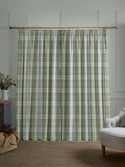 Laura Ashley Green Alfriston Made to Measure Door Curtain Curtains - Image 2 of 10