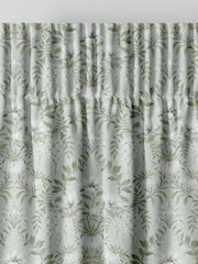 Laura Ashley Green Parterre Made to Measure Door Curtains - Image 7 of 10