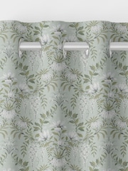 Laura Ashley Green Parterre Made to Measure Door Curtains - Image 8 of 10
