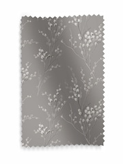 Laura Ashley Grey Pussy Willow Made to Measure Door Curtains - Image 10 of 10