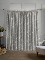 Laura Ashley Grey Pussy Willow Made to Measure Door Curtains - Image 2 of 10